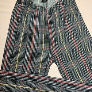 Plaid leggings